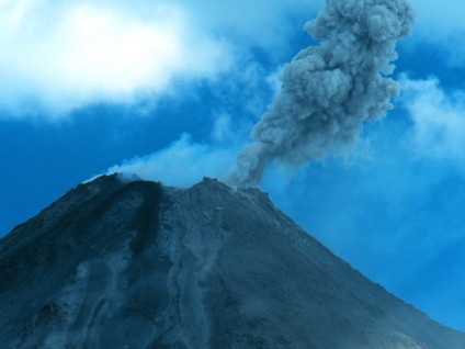Ash Eruption – Arenal Volcano