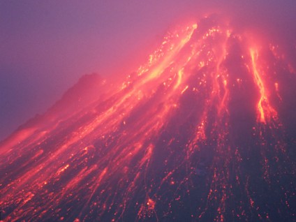 Summit of Soufriere Hills Volcano
