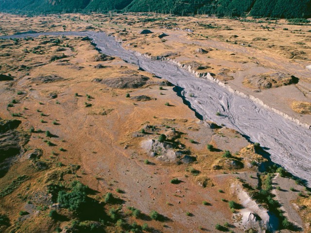 Lahar (Mudflow) Deposits – Toutle River